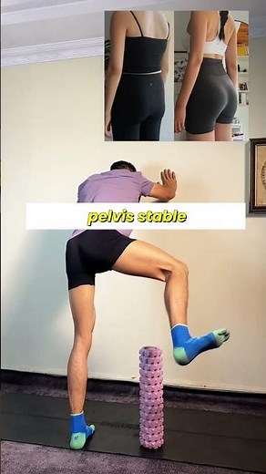 Lift & Shape Your Glutes Fast 🍑 Simple Wall Exercise for a Rounder, Firmer Butt