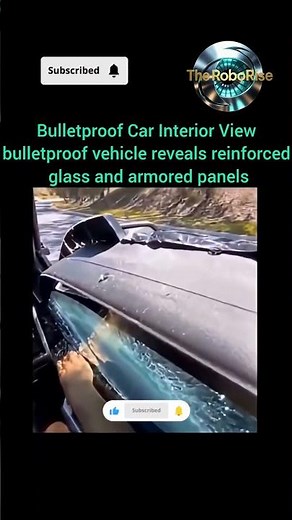 Bulletproof Car Interior View