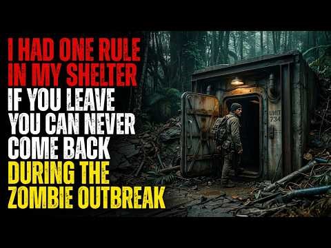 I Had One Rule in My Shelter, If You Leave You Can Never Come Back During the Zombie Outbreak