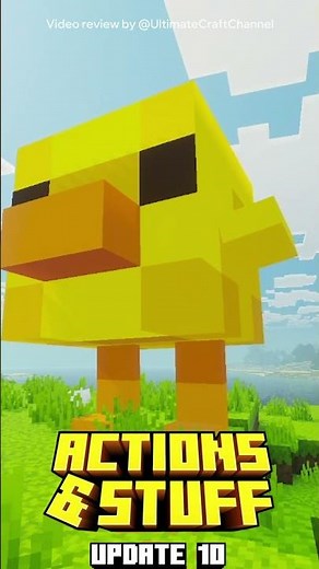 CHICKZILLA 🐥🦖 #actionsandstuff #minecraftbedrockediton #topaddons1
