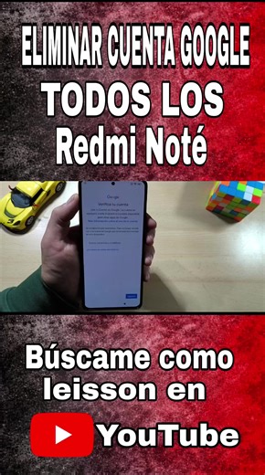 Redmi Note bloqueado por Google | Solución MIUI 14 Android 13❤️‍🔥🌶️😱