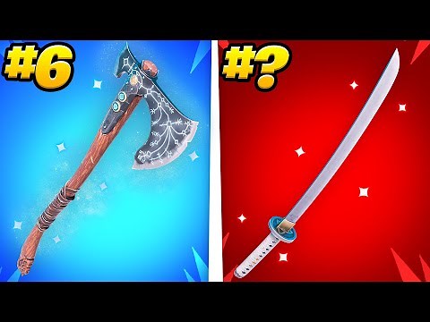 20 SWEATIEST One-Handed Pickaxes In Fortnite!