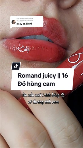 Đánh giá mỹ phẩm: Romand Juicy 16 Corni Soda | Review & Swatches