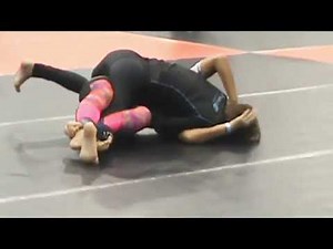 “Unseen Girl vs Girl BJJ Technique Fight | Grip Battle, Side Control War & Last-Second Submission!”