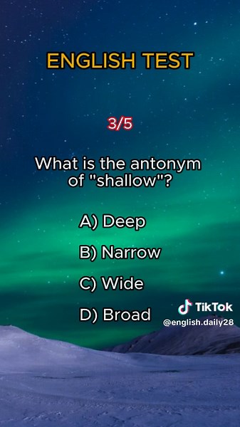English test #english #englishdaily #englishvocabulary #test #quiz #learnenglish
