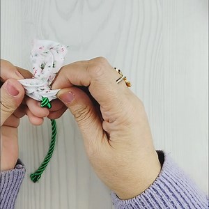 6.2K views · 12 shares | DIY fabric tulip tutorial video    #diy #fabric #easy | Her Telden Elişleri | Facebook