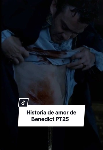 Benedict resulta mal herido 😕/ historia de amor de Benedict PT25 #benedictbridgerton #bridgerton #lukethompson #fyp #enchanted