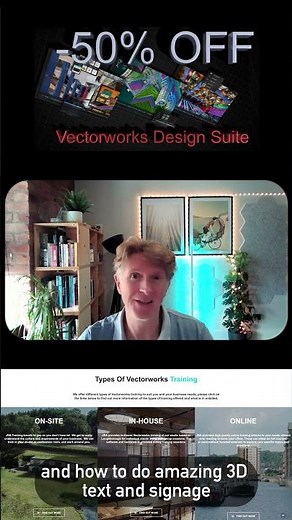 Creating & Animating 3D Text in #vectorworks2024