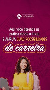 São Camilo: mais de 60 anos de tradição, excelência acadêmica e tecnologia para transformar vidas. | Centro Universitário São Camilo