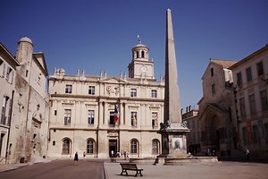 Obelisque d'Arles (Arles Obelisk) in Arles, France