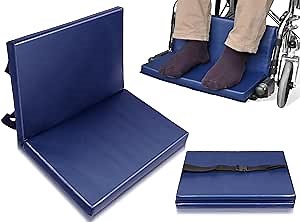 Gugxiom Wheelchair Foot Rest Extender, Calf Support Elevated Leg Rest for Wheelchair, Quick Release Wheelchair Footrest for Home, Hospital, Stroll