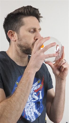 The never-deflating balloon 🎈🤔 #balloon #physics #science #chemistry #trendingnow #reels | The Action Lab