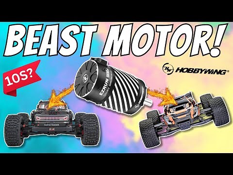 Hobbywing 5690 1250KV Motor Is A 1/5 Scale RC Bashing BEAST! | 10s Capable?