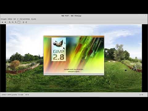 Hugin 11 Unir un panorama esférico