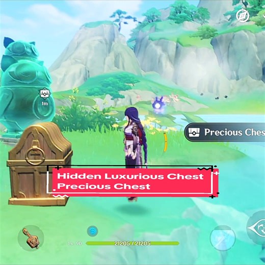 Lokasi Hidden Chest Map Inazuma Liyue #GenshinImpact #hidenchest #preciouschest #luxuriouschest #inazuma #liyue #raidenshogun #lumine