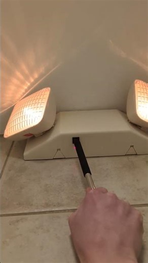 Testing an incandescent generic emergency light at Tim Hortons