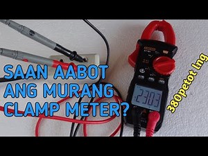 ANENG ST181 DIGITAL CLAMP METER | AC DC AMPS VOLTAGE Hz uF CAPACITANCE RESISTANCE DIOD OHMS METER