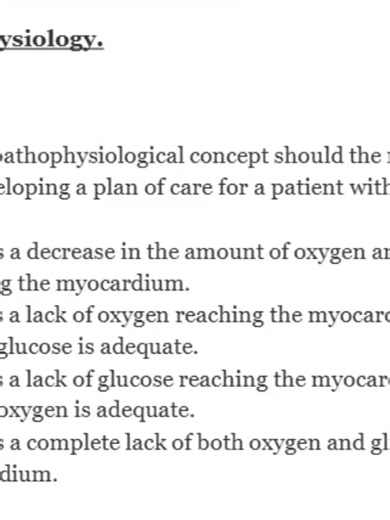 Pathophysiology: Concepts of Human Disease — Practice Test Bank (2026) SECTION 1 — Cellular Function & Adaptation 1. Which cellular adaptation is characterized by an increase in cell size? A. Atrophy B. Hypertrophy ✅ C. Hyperplasia D. Metaplasia 2. Hypoxia causes cellular injury primarily by: A. Increasing ATP production B. Stimulating protein synthesis C. Reducing oxygen delivery to cells and impairing energy production ✅ D. Increasing membrane stability 3. Apoptosis differs from necrosis becau