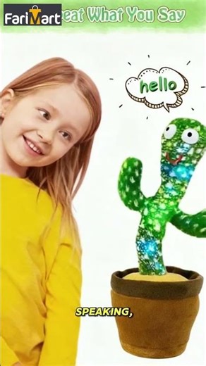This Dancing Cactus Toy Makes Kids LAUGH Instantly! 😂🌵 | Talking Cactus Review