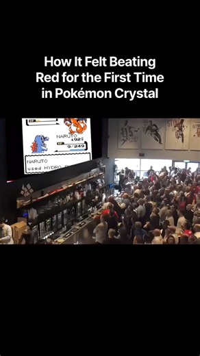 How It Felt Beating Red for the First Time in Pokémon Crystal