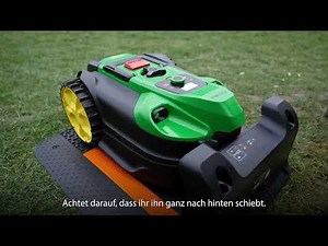 Rasenmäher Roboter 800 Okay - Installation / Inbetriebnahme - kein Begrenzungsdraht nötig