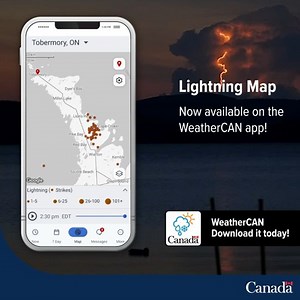 4.6K views · 13 reactions | ⚡ #Lightning injures and kills every year. Use the Lightning Map to see strikes as they are happening. If you see a circle over your area on the map, take immediate shelter in an enclosed building or all-metal vehicle. Remember, when thunder roars, go indoors! Summer may be over, but it’s still lightning season in much of Canada. Learn more about the Lightning Map: https://ow.ly/Sp5J50X5NS5 | Environment and Natural Resources in Canada | Facebook