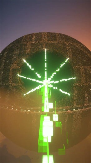 The Death Star has been built #minecraft