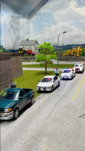 1:64 Diecast RCMP DWI Stop #dioramas #cops #diecastcollector #matchbox #hotwheels