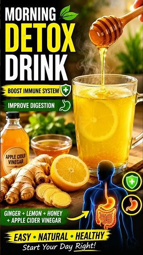 Morning Ginger Drink for Better Digestion & Immune Support | Healthy Morning Routine