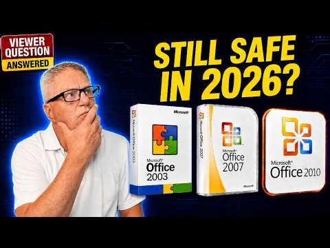 Don't get hacked! Are your old Office versions still safe?