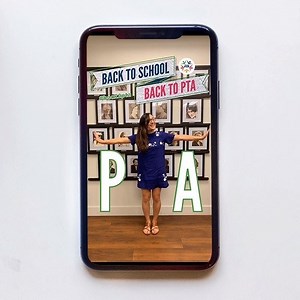 Celebrate BACK TO SCHOOL WEEK with a fun frame using the Facebook mobile app! Click this link to access the Texas PTA frame: https://bit.ly/2Ytqy3H. | Texas PTA