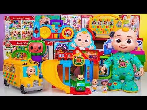 91 Minutes COCOMELON Collection Unboxing - Satisfying Unboxing COCOMELON Train Station | ASMR