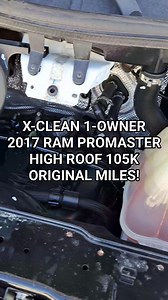 X-CLEAN 1-OWNER 2017 RAM PROMASTER HIGH ROOF 105K ORIGINAL MILES! AUTOSAINTSNC.COM | Auto Saints_NC