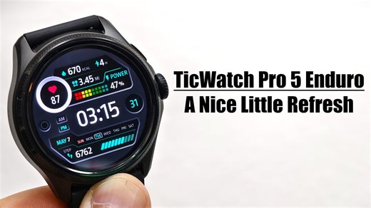 TicWatch Pro 5 Enduro; A Small Refresh to a Nice Wear OS Watch