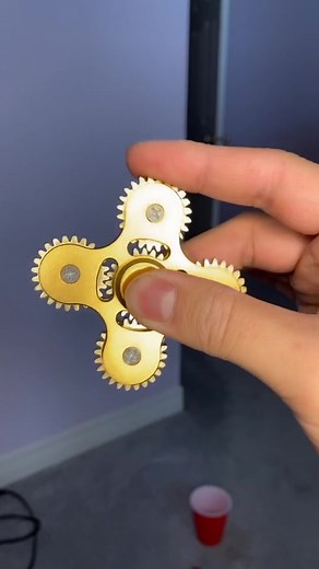 Luxurious 18 Karat Gold Fidget Spinner - Bring The Swag Back