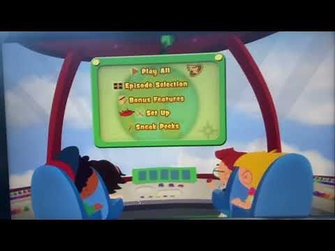 Little Einsteins: Fire Truck Rocket’s Blastoff 2009 DVD Menu Walkthrough