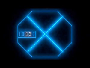 Alien - Self destruction HUD (blue version)