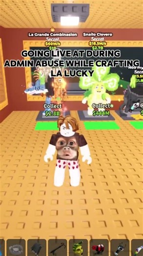 I'm going to do a livestream trait farming! #stealabrainrot