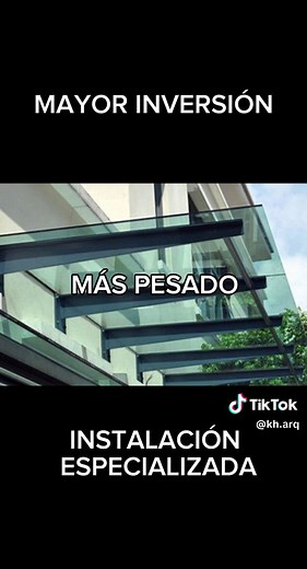 ¿Policarbonato o vidrio? Solución duradera para terrazas