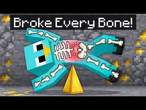 Milo Broke All His Bones in Minecraft