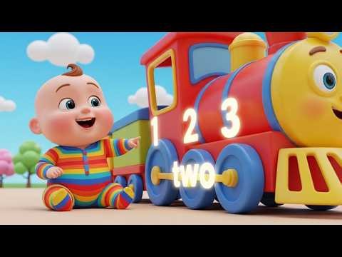 Choo Choo Train Ride 🚂🎶 | Fun Train Song for Kids | Nursery Rhymes & Kids Songs