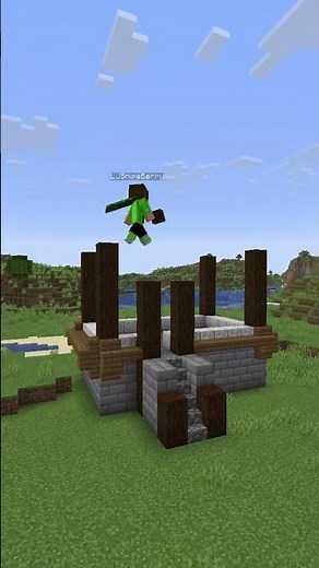 Simple Calcite House In Minecraft #minecraft #minecraftbuilding #funbuildingblocks