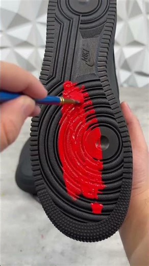 How to transform shoes into red bottoms