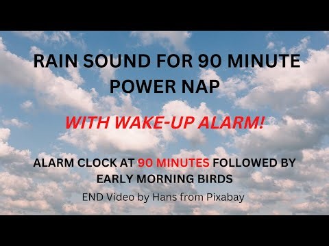 90 MINUTE POWER NAP WITH WAKE UP ALARM