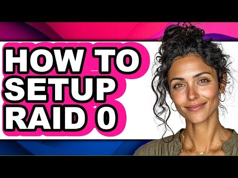 How to Setup Raid 0 (only Way)