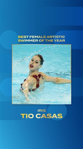 🇪🇸 Iris Tio Casas best Female Artistic Swimmer of 2025 🔥 | World Aquatics