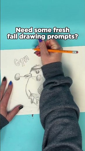 Fall Drawing Prompts for the Art Room