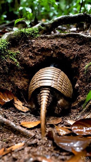Armadillo Cam: Into the Burrow! 🤯🌿