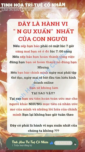 Khám phá những bài học tinh hoa trí tuệ cổ nhân mà người thành công luôn giấu kín bạn