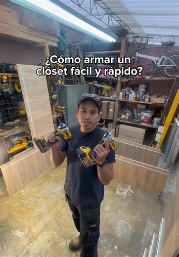 Cómo armar un clóset fácil y rápido